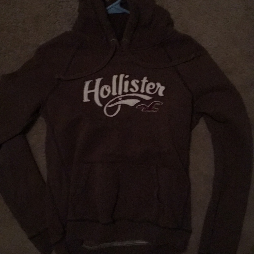 Brown Hollister Hoodie